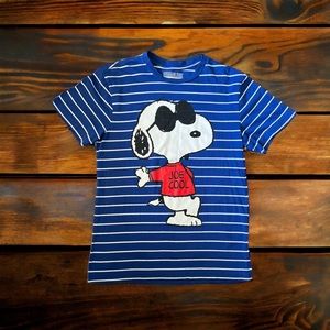 Peanuts Joe Cool, Men’s Tee Shirt, Size Medium